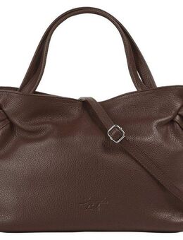 Samantha Look Henkeltasche, echt Leder, Made in Italy