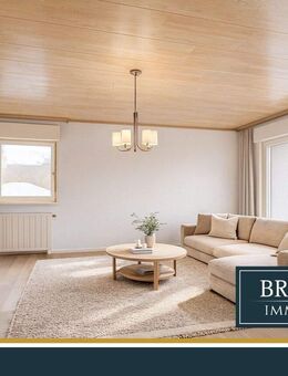 BRUMANI | Großzügige 6,5-Zimmer-Wohnung mit Wintergarten, Balkon und zwei Stellplätzen in Ettenheim - Ettenheim