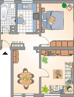 Demnächst frei! 3-Zimmer-Wohnung in Recklinghausen Süd - Recklinghausen