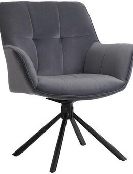 Guido Maria Kretschmer Home&Living Drehstuhl Lika, TOPSELLER!, OTTOs Choice, 2er Set, 360 Grad Drehfunktion, Samtpolsterung