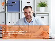 Personalsachbearbeitung / stellv. Abteilungsleitung (m/w/d) - Burgdorf (Landkreis Region Hannover)