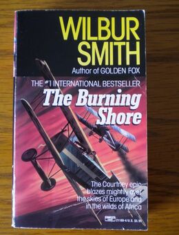 The Burning Shore,Wilbur Smith,Fawcett Crest Verlag,1990 - Linnich