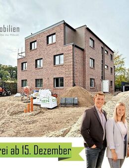 Erstbezug! Erdgeschosswohnung in zentraler Lage von Augustfehn | Inkl. Einbauküche - Apen