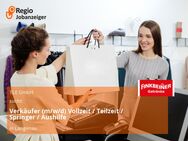 Verkäufer (m/w/d) Vollzeit / Teilzeit / Springer / Aushilfe - Langenau