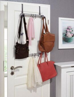 Ruco Türregal, Alumium/Kunststoff, mit 6 großen Haken