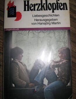 Sehr schöner Jungendroman „Herzklopfen“ von Hansjörg Martin in gutem Zustand, Rowohlt Taschenbuch Verlag, stammt aus 1981, 110 Seiten, ISBN: 3499202417, zum Schutz für weiteren Gebrauch schon eingebunden, 4,- € - Unterleinleiter