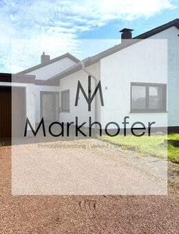 Großzügiger Bungalow mit Einliegerbereich in ruhiger Feldrandlage von Homburg - Homburg