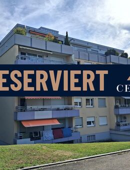 Wohnen direkt an der Grenze – Großzügige 4-Zimmer-Wohnung mit Balkon und Garage - Lottstetten