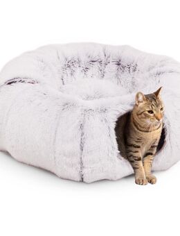 Canadian Cat Company Donut-Tunnel inkl. Liegekissen - ca. Ø 80 x H 26 cm