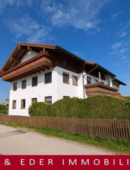 Geräumige, gepflegte 2-Zimmer-Dachgeschosswohnung mit Westbalkon in ländlicher Lage in der Gemeinde Eiselfing! - Eiselfing