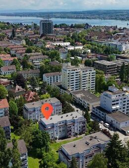 Über 4,5 % Rendite! Bezugsfreies Penthouse mit Dachterrasse & TG-Stellplatz in KN-Petershausen - Konstanz