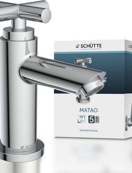 Schütte Waschtischarmatur Matao Kaltwasser, Chrom