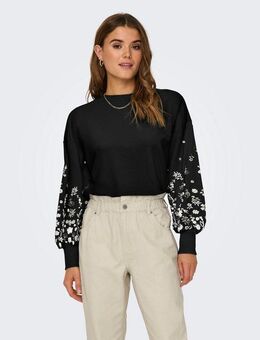ONLY Sweatshirt ONLBROOKE L/S O-NECK FLOWER SWT