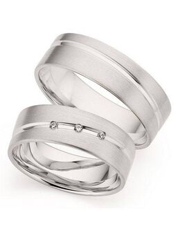 Phönix Trauring Schmuck Geschenk Silber 925 Trauring Ehering LIEBE versch. Varianten, Made in Germany - wahlweise mit oder ohne Brillanten