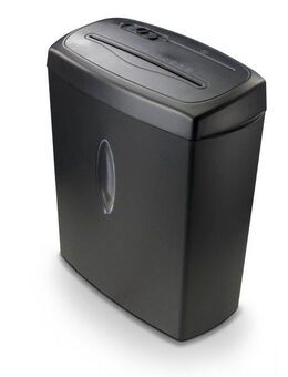 Hama Aktenvernichter Aktenvernichter Partikelschnitt (auch Plastik/CD, Korb, 10 Blatt, P4), Mit Papierkorb, 4 x 40 mm Schnitzel, Automatik, Rücklauf