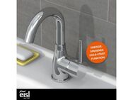 Eisl Waschtischarmatur Futura Wasserhahn mit Energiesparfunktion Cold Start, Mischbatterie