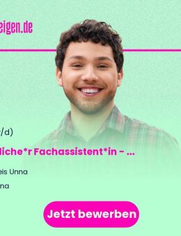 Amtliche*r Fachassistent*in - Amtliche Schlachttier- und Fleischuntersuchung in Schlachtbetrieben / Rotfleisch und Geflügel - Unna