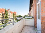 (EF0190_M) Erfurt: Andreasvorstadt, möbliertes Apartment mit Balkon in sanierter Stadtvilla Nahe Altstadt, WLAN, Aufzug - Erfurt