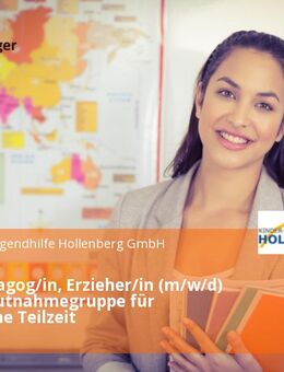 Sozialpädagog/in, Erzieher/in (m/w/d) für Inobhutnahmegruppe für Jugendliche Teilzeit - Lohmar