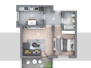 Attraktive 2-Zimmer-Wohnung mit Balkon und EBK in Hockenheim - Hockenheim
