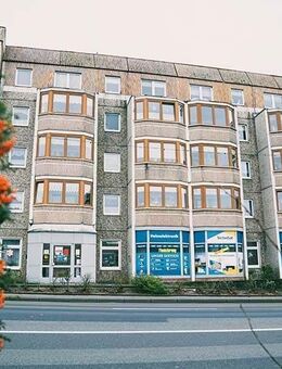 Mit Blick auf die Marienkirche. - Prenzlau