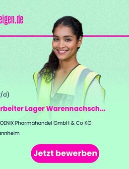 Mitarbeiter Lager Warennachschub (m/w/d) - Mannheim