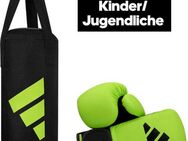 adidas Performance Boxsack Youth Boxing Kit (Set, 2-tlg., mit Boxhandschuhen (8oz)