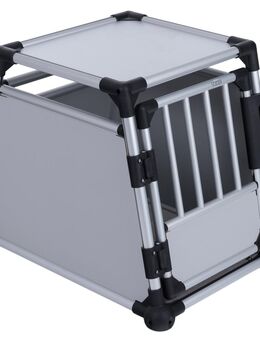 Trixie Hundebox Aluminium - B 55 x T 78 x H 62 cm (Größe M)