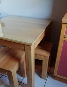 Kleine Sitzgruppe Buche massiv - Schwetzingen