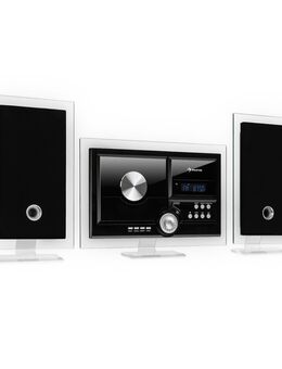 Stereoanlage DAB Digitalradio CD Player USB MP3 Bluetooth Lautsprecher schwarz - Wuppertal