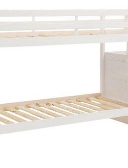 Lüttenhütt Etagenbett Alpi, Belastbarkeit 250 KG!, Kiefernholz, Etagenbett, inklusive Lattenrost, Liefefläche 90x200 cm