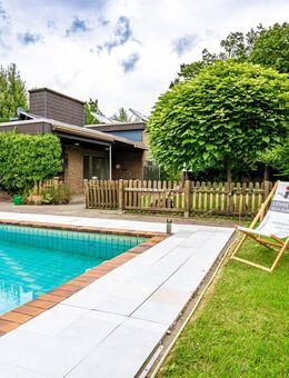 Split-Level auf 3 Etagen mit großem Garten und Pool in toller Lage - Ahlen