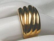 Silberschmuck, Ring 925 Silber, vergoldet - Stemmen
