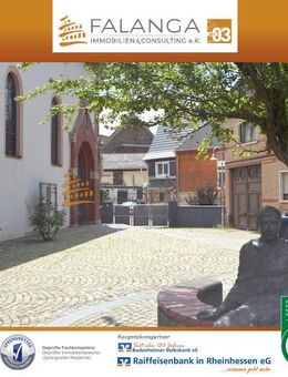 Falanga Immobilien - 2 Häuser und eine entwicklungsfähige Scheune auf gr. Hofgrundstück in Kl-Winternhm. - Klein-Winternheim