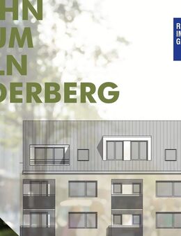 Leben in Köln Raderberg! - Moderne 2-Zimmer-Eigentumswohnung in der Raderbergerstr. 115, WE 5 - Köln