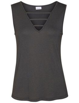 LASCANA Tanktop mit Zierbändern, Jerseytop, modisches Damentop