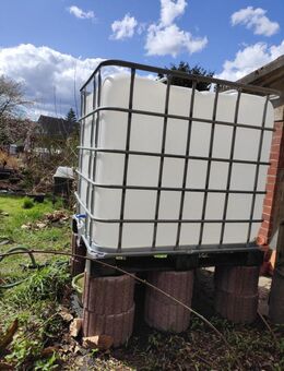 IBC Container 1000l Gartenwasser Regenwasserspeicher Tank - Jüterbog Zentrum