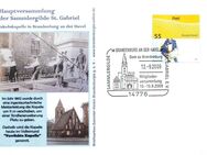 BRD: 12.09.2009, "Mitgliederversammlung der Sammlergilde St. Gabriel, Brandenburg an der Havel", Ganzstück (Umschlag), BRD MiNr. 2734 "Post", Sonderstempel - Brandenburg (Havel)