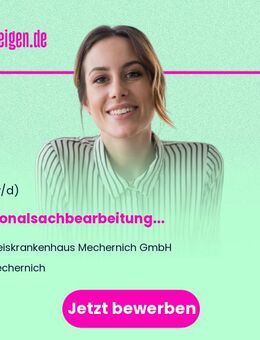 Personalsachbearbeitung (m/w/d) - Mechernich