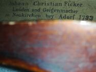 Alte Geige von Johann Christian F i c k e r - Altena