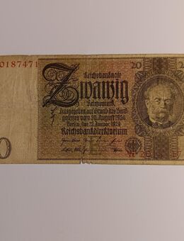 20 Reichsmark Ausgabe 1929 - Kolkwitz