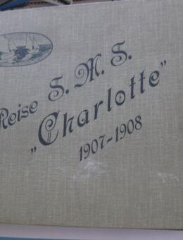 Fotoalbum Reise S.M.S. " Charlotte " 1907-1908 Trinidad Madeira Charleston Bermudas Kiel - Berlin