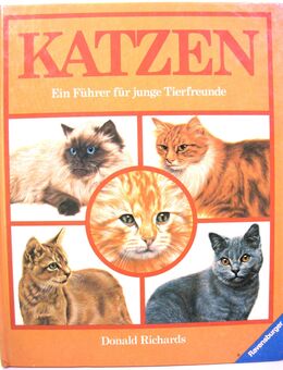 Buch - Katzen Ein Führer für junge Tierfreunde - Ravensburger - gut erhalten - Biebesheim (Rhein)