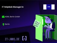 IT Helpdesk Manager:in - Berlin