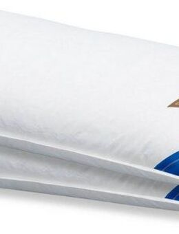 Excellent Federkissen Venedig, Füllung: 85% Federn & 15% Daunen, Bezug: Baumwolle, Spar-Set, 2-tlg, Kopfkissen im Set in 40x80 und 80x80 cm, Made in Green zertifiziert