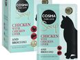 Jetzt 20 % günstiger: Sparpaket Cosma Soup 48 x 40 g! - Hühnchenfilet mit Hühnerleber und Brokkoli in 00000