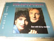 ANNA MARIA KAUFMANN & BARRY MANILOW "World In Union" MAXI-CD-SINGLE 1992 (New!) + Promo-Brochure! - Groß Gerau