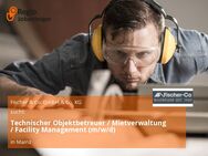 Technischer Objektbetreuer / Mietverwaltung / Facility Management (m/w/d) - Mainz