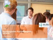 Psychologischer Psychotherapeut (m/w/d) - Bad Steben