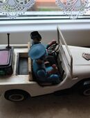 Blechspielzeug Auto Polizei Alt in 06406